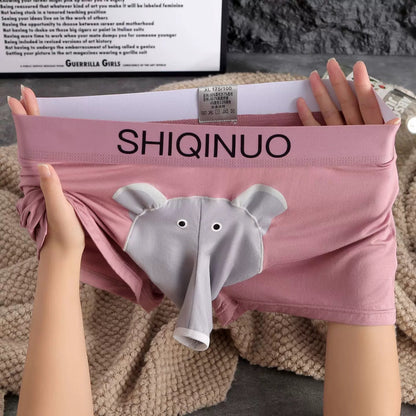 Funny Elephant Nose Pouch Boxers