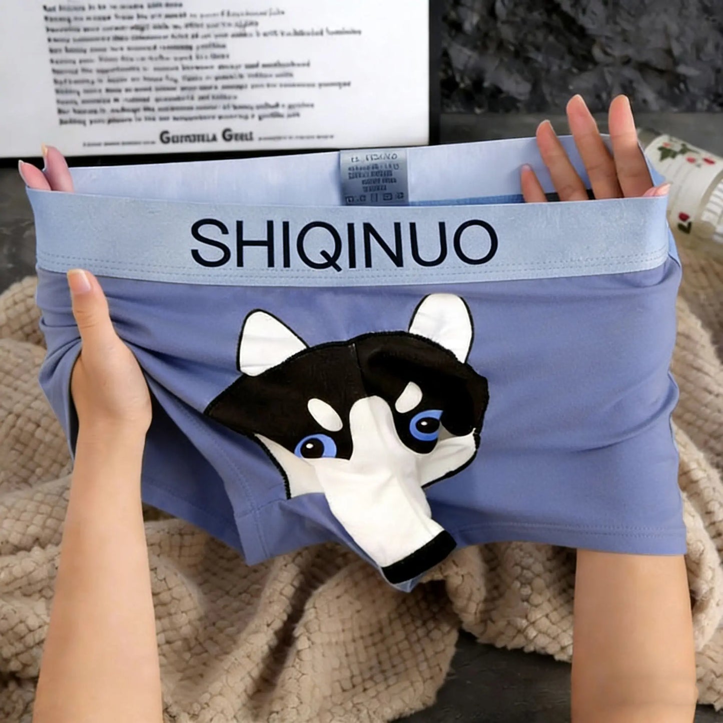 Funny Dog Nose Pouch Boxers