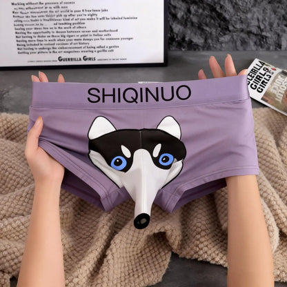 Funny Dog Nose Pouch Boxers