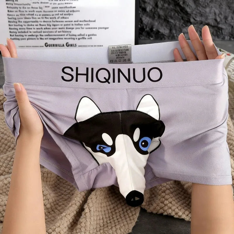 Funny Dog Nose Pouch Boxers
