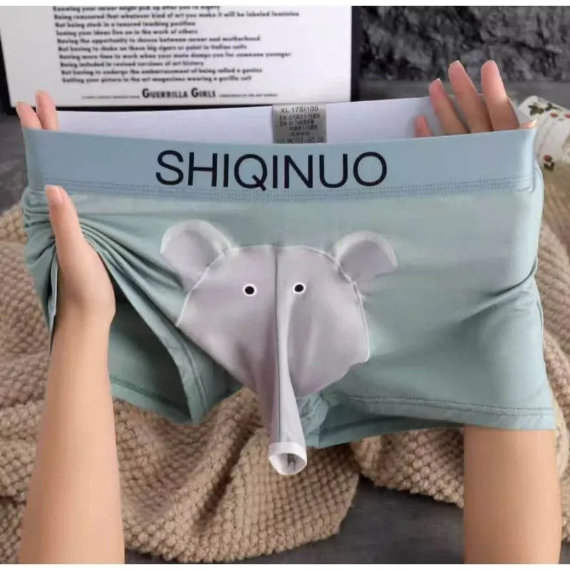 Funny Elephant Nose Pouch Boxers